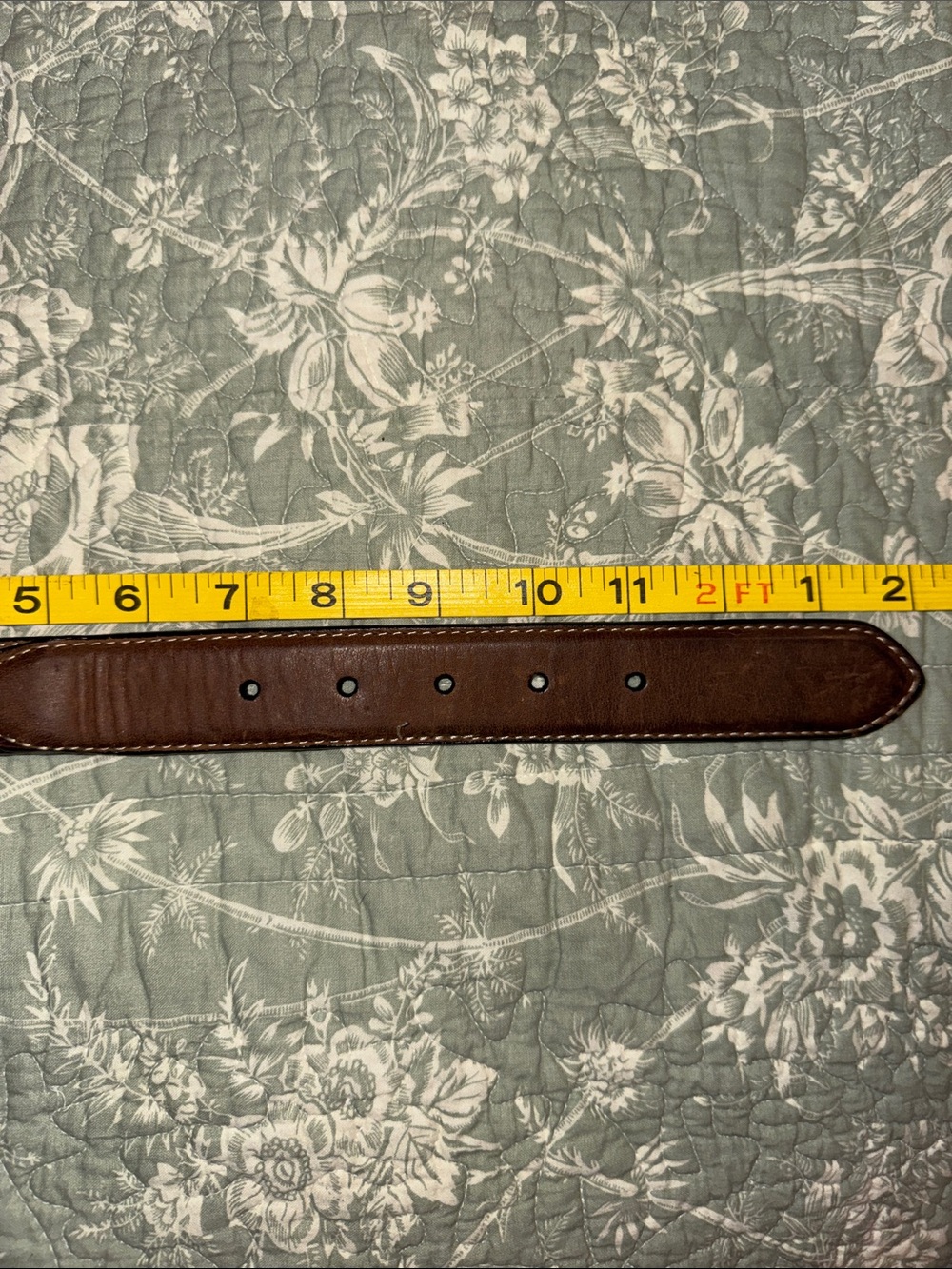 Nocona Brown and Realtree Kids Leather Belt - Picture 4 of 5